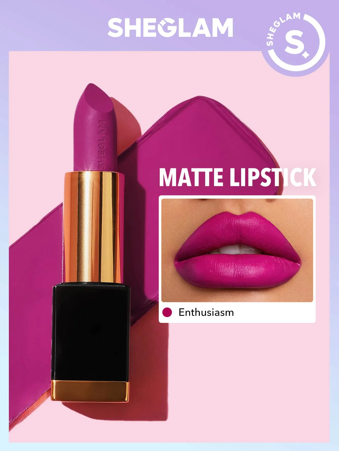 SHEGLAM Matte Allure Lipstick Rendevous