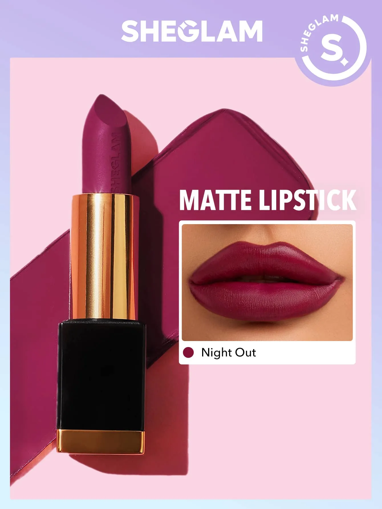 SHEGLAM Matte Allure Lipstick Rendevous