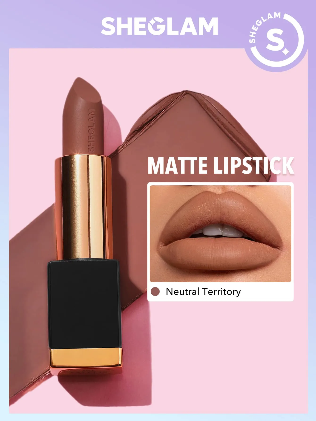 SHEGLAM Matte Allure Lipstick Rendevous