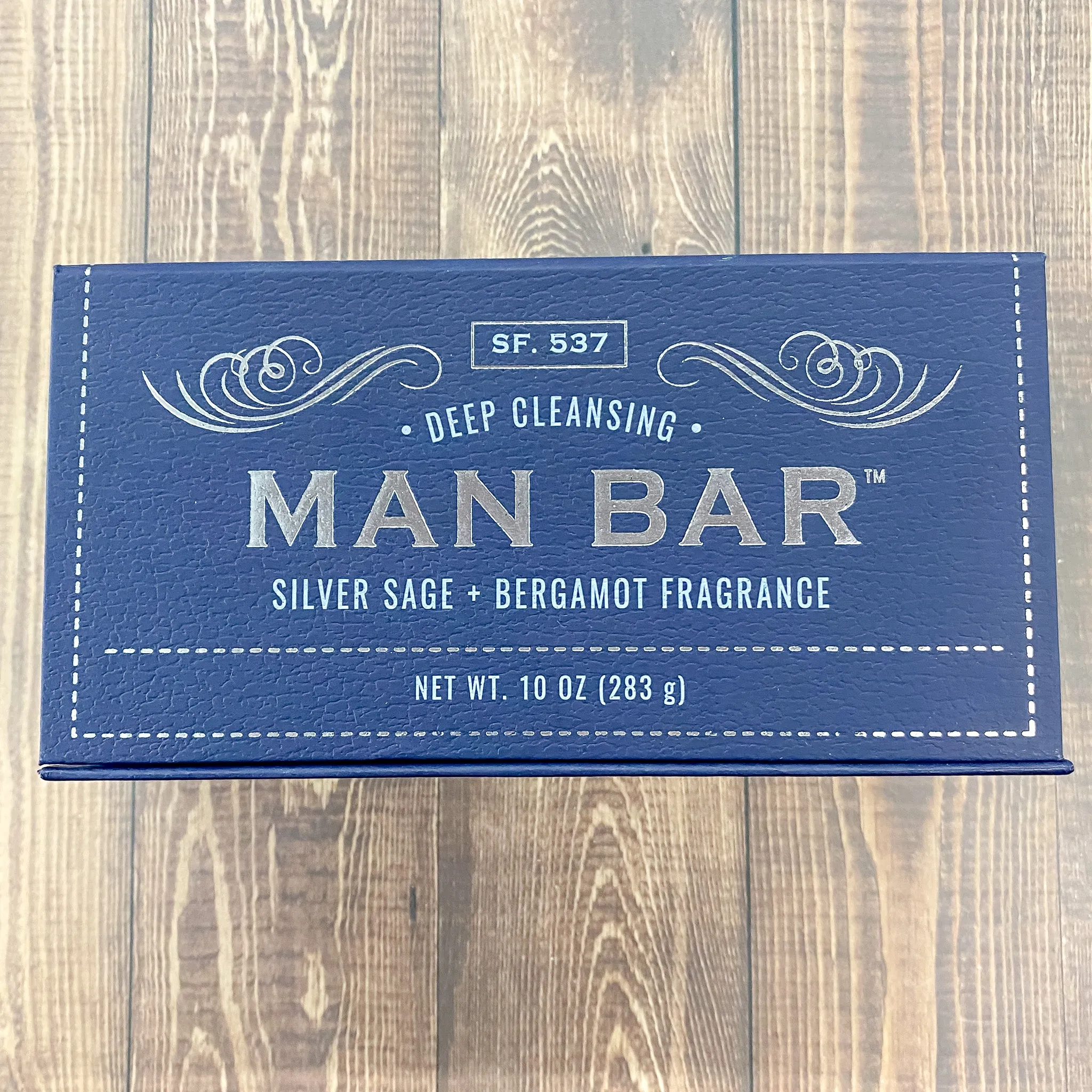 The Man Bar - Deep Cleansing Silver Sage & Bergamot