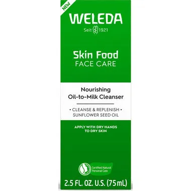 Weleda Nourishing Oil-to-Milk Cleanser - 75mL